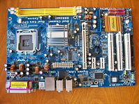 Отдается в дар Системная плата + Intel Pentium E2140
