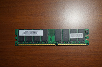 Отдается в дар Планка памяти DDR400 на 1Gb