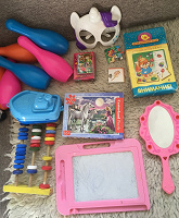 Отдается в дар Детское: игрушки, пазлы, игры, раскраски