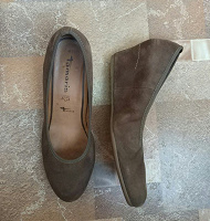 Отдается в дар туфли женские коричневые 41р.