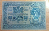 Отдается в дар 1000 Kronen из Австрии 1919