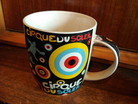 Отдается в дар Чашка Cirque du Soleil