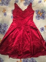 Отдается в дар Красное платье
