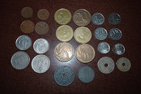Отдается в дар набор монет Бельгии