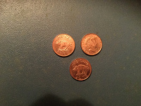Отдается в дар Монета 1 цент Бермуды
