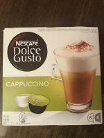 Отдается в дар Новая коробка кофейных капсул dolce gusto cappuccino