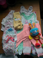 Отдается в дар Небольшой пакет одежды для ребенка 0-4-х месяцев