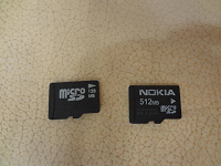 Отдается в дар карты памяти Micro SD