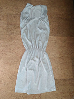 Отдается в дар Белое платье в горошек 44-46 размер