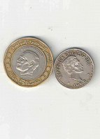 Отдается в дар Монеты Колумбия и Тунис
