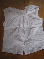Отдается в дар летняя блузка х\б, шитьё,46 размер