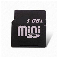 Отдается в дар 1 ГБ MiniSD, SONY M2 1GB,microSD,Sony Memory Stick