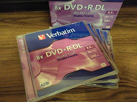 Отдается в дар Диски болванки DVD+R Verbatim + CD TDK