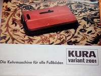 Отдается в дар Две немецкие щетки для уборки KURA