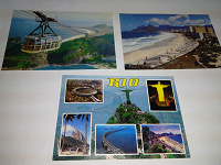 Отдается в дар Три открытки с видами Рио-де-Жанейро