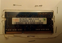 Отдается в дар Модуль памяти SO-DIMM Hynix 2GB DDR3