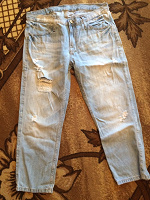 Отдается в дар Бойфренды — джинсы женские укороченные 46