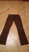 Отдается в дар джинсы коричневые размер 42