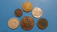 Отдается в дар Монеты Европы 40-х годов прошлого века