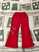 Отдается в дар Вельветовые джинсы для девочки
