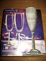 Отдается в дар Набор бокалов для шампанского «Luminarc»