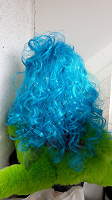 Отдается в дар Парик — голубые волосы
