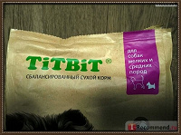 Отдается в дар Корм для собак с ягненком и рисом от TiTBiT