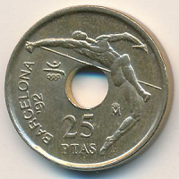 Отдается в дар Монета Испания