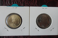 Отдается в дар Монета Новая Зеландия и Индии.