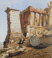 Отдается в дар монетка Греции 1966г.