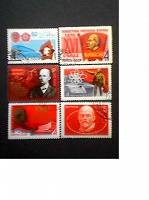Отдается в дар В.И.Ульянов(Ленин). марки СССР.