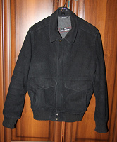 Отдается в дар Брендовая мужская куртка-бомбер Ted Lapidus р 46-48