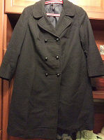 Отдается в дар Пальто чёрное 52-54 размера