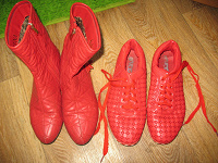 Отдается в дар Красная обувь