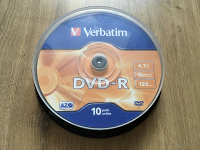 Отдается в дар Оптические диски DVD-R Verbatim