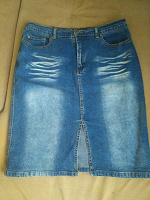 Отдается в дар джинсовая юбка