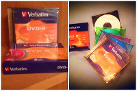 Отдается в дар 10 чистых DVD-R