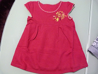 Отдается в дар Тёплое детское платье-сарафан 3-4г