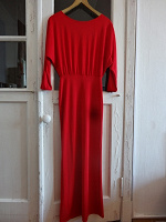 Отдается в дар Красное длинное платье размер 44