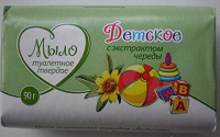 Отдается в дар Мыло детское с экстрактом череды