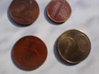 Отдается в дар монеты Беларуси (новые)