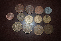 Отдается в дар набор монет ЮАР