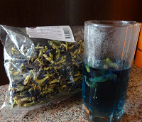 Отдается в дар Синий чай из Тайланда