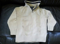 Отдается в дар Детский хлопковый свитер на молнии на 6 лет