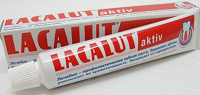 Отдается в дар Зубная паста и зубная щётка Lacalut Aktiv