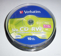 Отдается в дар Диски CD-RW