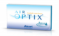 Отдается в дар контактные линзы AIR OPTIX AQUA