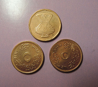 Отдается в дар Монетки — Египет