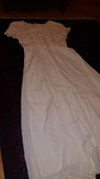 Отдается в дар Платье белое 44 размер