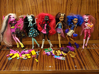 Отдается в дар Куклы Monster High